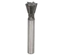 Dovetail Milling Cutter General Straight Shank Alloy 6 Flutes Dovetail Cutter Cutting Tools for Stainless Steel Carbon Steel Cast Iron