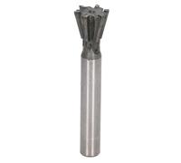 Dovetail Milling Cutter with General Straight Shank, 6 Flutes Alloy Dovetail Cutter for Stainless Steel Carbon Steel, Precision Cutting Tool for Machining. Designed for CNC Machining, Precision Woo...
