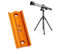 Dovetail Mounting Plate Telescope 107mm, Metal Dovetail Saddles Telescope Scope Adapter Mount Base with 1/4 Inch Thread, for EQ Brackets and DSLR or SLR Cameras