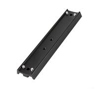 Dovetail Plate for Astronomical Telescopes Made of Aluminum Alloy for Mounting Main Mirrors on Equatorial Telescope Systems (Black)