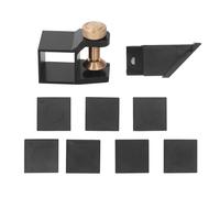 Dovetail Saw Gauge Set High Accuracy Measurement 8 Modules 90 Degree Right Angle Manual Dovetail Jig Marker for Woodworking Furniture Making Aluminum Alloy ABS Material