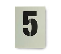 Dovetails Vintage Big Number 5 Stencil 120 mm Tall Large Number Five Stencil