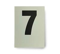 Dovetails Vintage Big Number 7 Stencil 120 mm Tall Large Number Seven Stencil