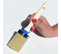 Dovetails Vintage Chalk Paint Brush Medium - Large for Painting/Waxing with Synthetic Bristles