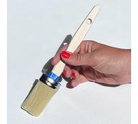 Dovetails Vintage Small Chalk Paint Brush - Great for Painting Furniture - Synthetic Bristles