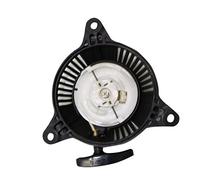 Dovewill Black Recoil Pull Starter Assembly For Belle Cement Mixer Compatible With Honda GX-H50