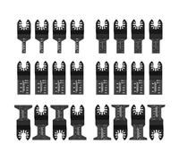 Dovishire Oscillating Multi Tool Blade Set, 10-100PCS Universal Quick Release Saw Blades with Tungsten Carbide Steel, for Wood, Metal & DIY Renovation
