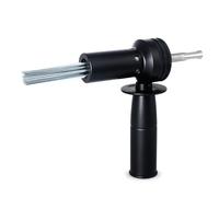 Dovishire SDS Shank 18-Needle Scaler Attachment for Multi-Surface Rust Removal, Concrete Preparation & Tile Cleaning - Electric Hammer Adapter