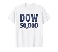 Dow 50,000 Investment Advisor Stock Trader Investor Dow 50K T-Shirt