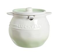 Dowbom Cute Sugar Bowl With Lid And Spoon, Sugar Dish, Sugar Jar, Sugar Pot, Storage Jar, Sugar Container (Green,700ml)