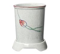 Dowbom Japanese Ceramic Cutlery Drainer For Chopstick, Drain Rack, Cutlery Holder With Handle, Chopstick Holder For Kitchen (E)