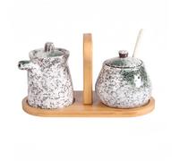 Dowbom Japanese Cream And Sugar Set For Coffee Bar, Creamer And Sugar Sets, Sugar Bowl And Creamer Set, Gradient Coffee Serving Set (G,3 Set)