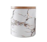 Dowbom Sugar Bowl With Lid Airtight, Sugar Jar, Sugar Pot, Storage Jar, Sugar Dish, Sugar Container (White 1100ml)