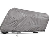 Dowco Guardian 50005-07 WeatherAll Plus Indoor/Outdoor Waterproof Motorcycle Cover: Grey, XX-Large