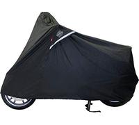 Dowco Guardian 50031-00 WeatherAll Plus Heavy Duty Outdoor Waterproof Motorcycle Cover: Black, Medium