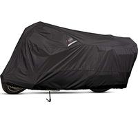 Dowco Guardian by 50002-02 WeatherAll Plus Indoor/Outdoor Waterproof Motorcycle Cover: Black, Medium