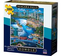 Dowdle Folk Art Jigsaw Puzzle - Niagara Falls 1000 Pc