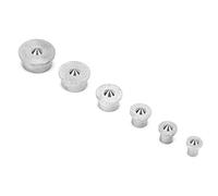 Dowel Centers, 6pcs Dowel and Tenon Center Points Pin Dowel Centering Pin Tenon Center Transfer Plugs Point Woodworking 4mm to 12mm Tenon Center Set