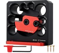 Dowel Maker Jig Kit Metric 8mm to 20mm Adjustable Dowel Jig Drill Kit 8 Holes Aluminum Alloy Dowel Round Rod Sticks Maker Jig with Carbide Blade Auxiliary Tool for Wooden Rods Sticks Woodworking(6pcs)