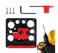 Dowel Making Jig Kit - Woodworking Precision Tool, Easy to Use Dowel Jig Set | Adjustable Dowel Guide for Drilling, Wooden Joinery Kit, Durable Dowel Template for DIYs, Professional Woodworking