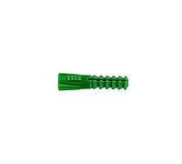 Dowel Without Collar, 6 mm x 30 mm, Green, Box of 250