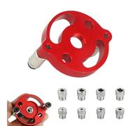 Doweling Jig - Manual Tool For Metal And Wood | Drilling Guide For Corners - For Corner Cutting Edge Grooving Notching Workshop Carpentry Manufacturing Furniture