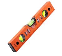 DOWELL 12 Inch Magnetic Spirit Level with Imperial scale, 3 Different Bubbles-45°/90°/180°HY030660