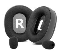 DowiTech Breathable&Durable Earpads Cushion Replacement Compatible with Turtle Beach Elite Atlas Pro/Elite Pro 2/Elite Atlas Aero PC Gaming Headsets Ear pads with Mesh Fabric and Memory Foam