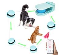 Dowkaco DC-1 Dog Toys for Large Dogs,Lure Coursing Machine,Dog Chase Toy Motorized Line,Dog Agility Course Backyard Set,Dog Toys (Green)