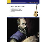 Dowland for Guitar: 24 Transcriptions for Guitar - Paperback NEW Dowland, John 0