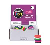 Dowling Magnets DO-711D Button Magnet Display (40 pcs)