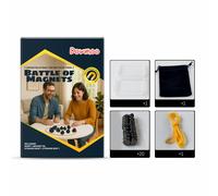 DOWMOO DO-H02-0039-01 Magnetic Chess Set for Kids Parents Battle Chess with Magnetic Effect Interactive Educational Toy