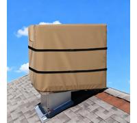 Down Draft Swamp Cooler Cover,Equipped with 2 Covers Straps, Heavy-Duty 600D Waterproof Evaporative Cooler Cover,Down Draft Evaporative Cooler Weatherproof Covers.34"W x 34"D x 36"H