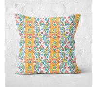 Down Home Birds Square Cushion - 50x50cm - Soft Touch