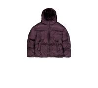 Alpha Industries Cloud Puffer Bomber Winter Jacket Winter Jackets for Men Size XL - Plum