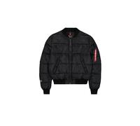 Alpha Industries Ma-1 Logo Padded Jacket Black S Men