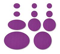 Down Jacket First Aid Repair Patch Kit Self Adhesive 14 Colors (Dark Purple)
