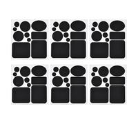 Down Jacket Patch - Puffer Jacket Repair Patch | 6 Pieces Self Adhesive Waterproof Nylon Patches, Puffer Coat Tear Fix Set, Tent Sleeping Bag Gear Fix Seal Kit, Snow Outdoor Repair Stickers