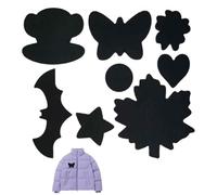 Down Jacket Patches, Clothing Patches for Down Jacket Repair, Down Jacket Patch, Pre-Cut Self Adhesive Clothing Repair Patch, Repair Holes/Tear