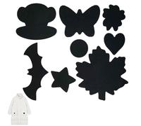 Down Jacket Patches - Self-Adhesive Repair Patch Set, Pre-Cut Fabric Stickers, Waterproof Repair for Jackets, Coats, Outdoor Clothing, Quick Hole Tear Repair Without Sewing, Pra