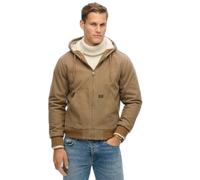Down jacket Superdry Bomber à capuche Vintage Workwear Brown 2XL