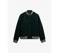 Down jacket Superdry Bomber en laine Varsity Monogram Green 2XL