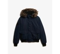 Down jacket Superdry Everest Bleu M