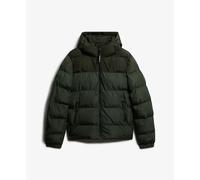 Superdry Mens Colourblock Hooded Puffer Jacket