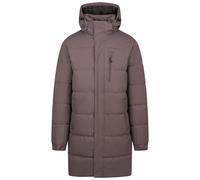 Trespass Mens Belvoir Waterproof Padded Long Jacket Mid Grey S