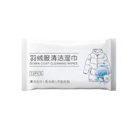 Down Jacket Washing Detergent No Rinse Stain Removal Wipes