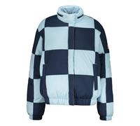 Down Jacket with Zip and Snap Fastening, female, Kenzo, Winter Jackets, Blue, S, Jackets S