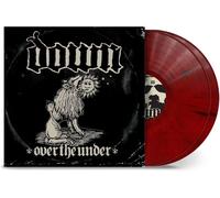 Down 'Over The Under' 2x12" Red Black Marble Vinyl - NEW pantera