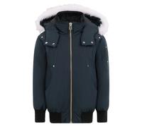 Down Padded Bomber Jacket - unisex - Moose Knuckles - Winter Jackets - Blue - 10 Y - Kids 10 Y