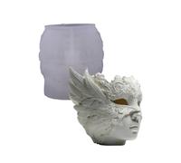 Down Plan Silicone Planter Cast for Rosin Art Concrete Deck and Tradition Crafting Materials Detailed Texture Silicone Cast